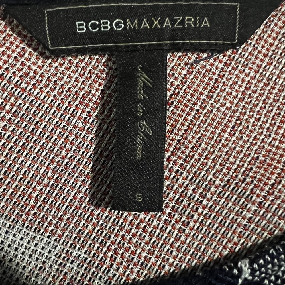 ☀️BCBGMaxAzria Red, White, and Blue Dress, Size Small - Picture 3 of 4